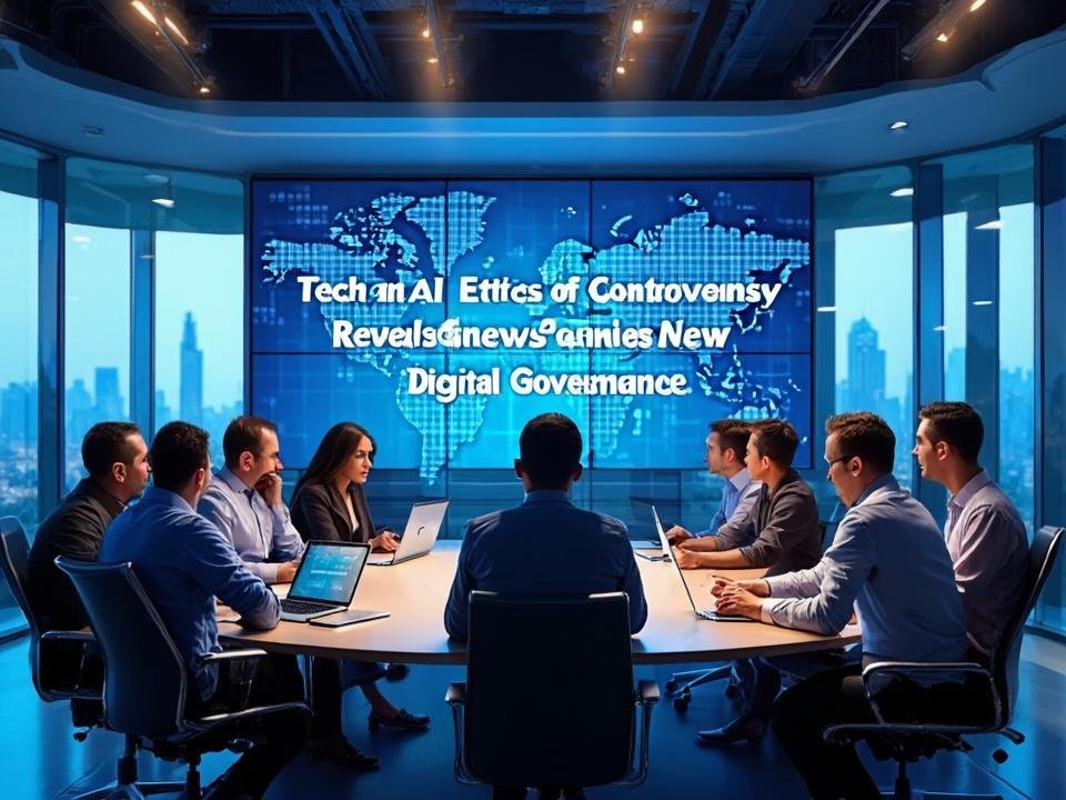 Tech giant AI ethics controversy reveals new game of digital governance